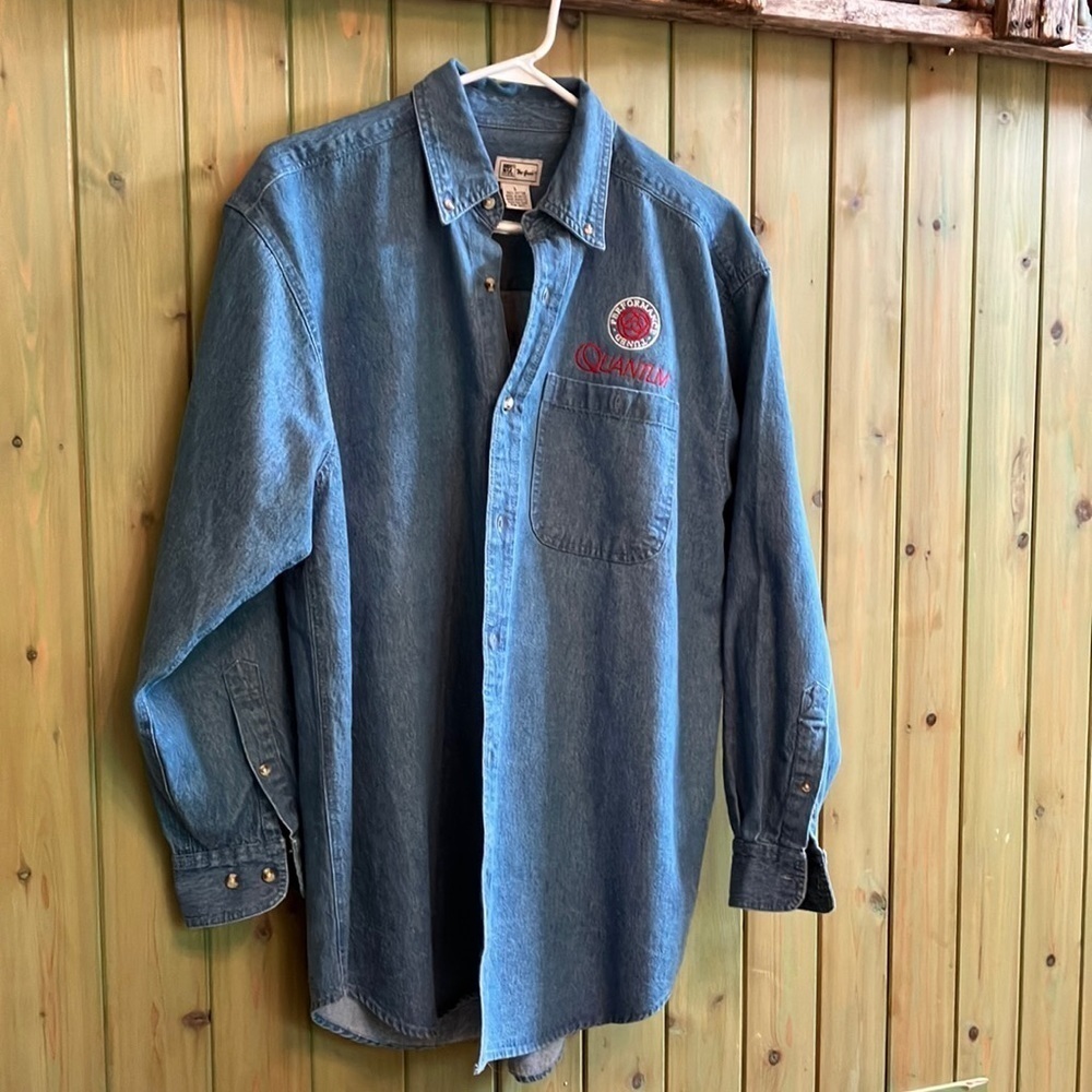 The Game Mens denim shirt - Lrg